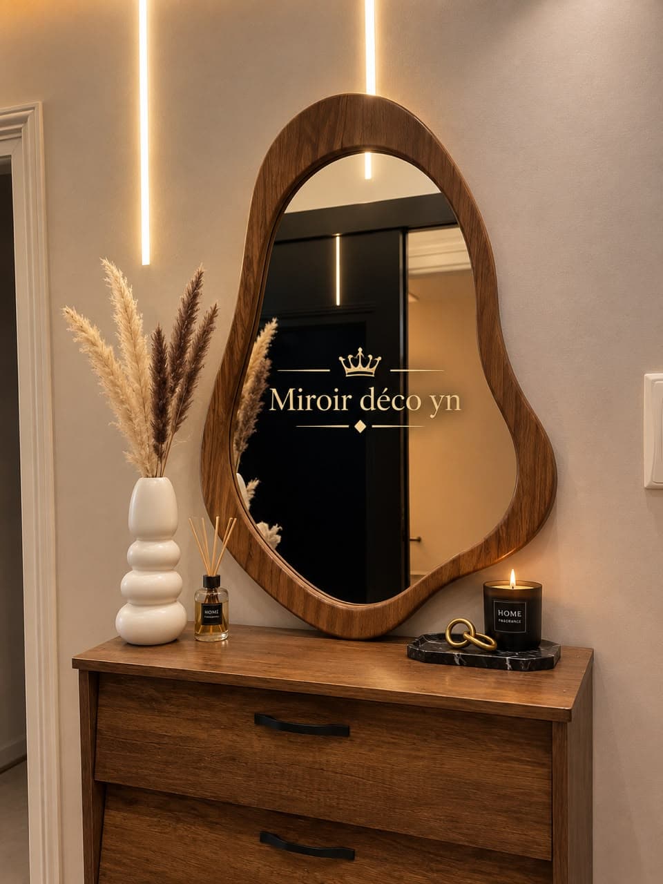 miroir en bois 2